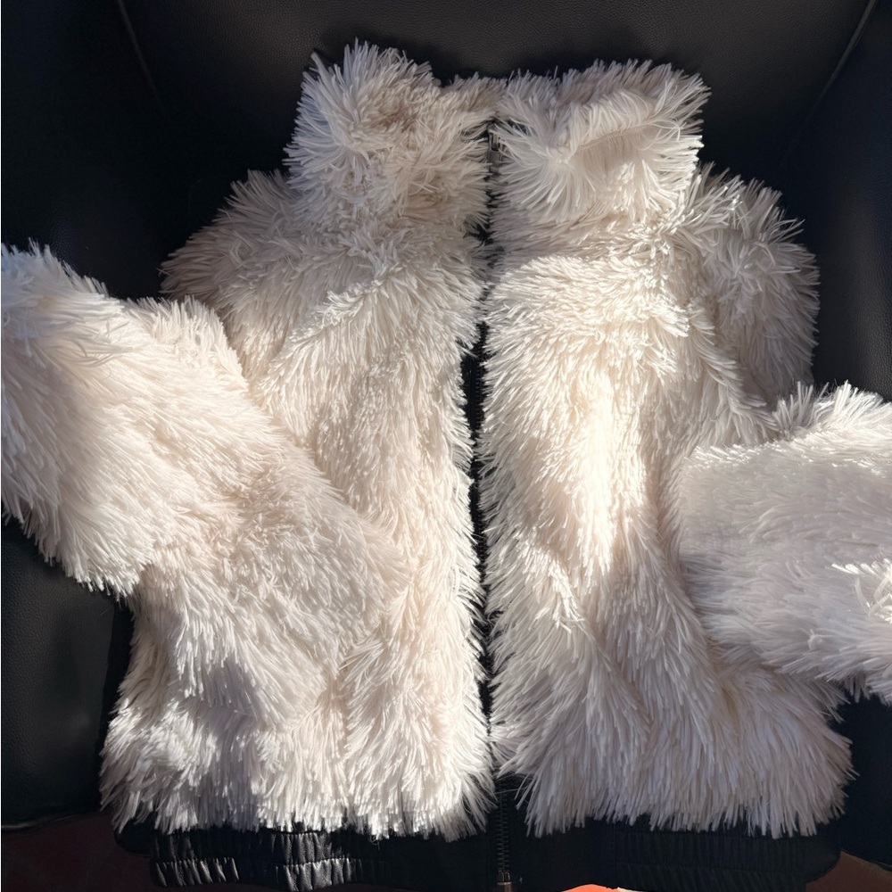 Amuse Society Cream Teddy Jacket